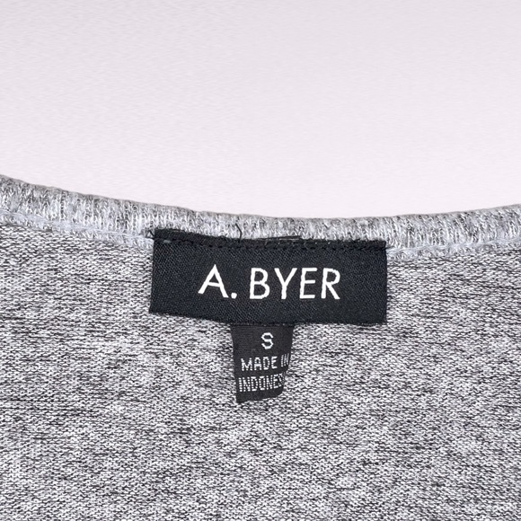 A.Byer Long Sleeve Lace Trim Sweater - Picture 4 of 5